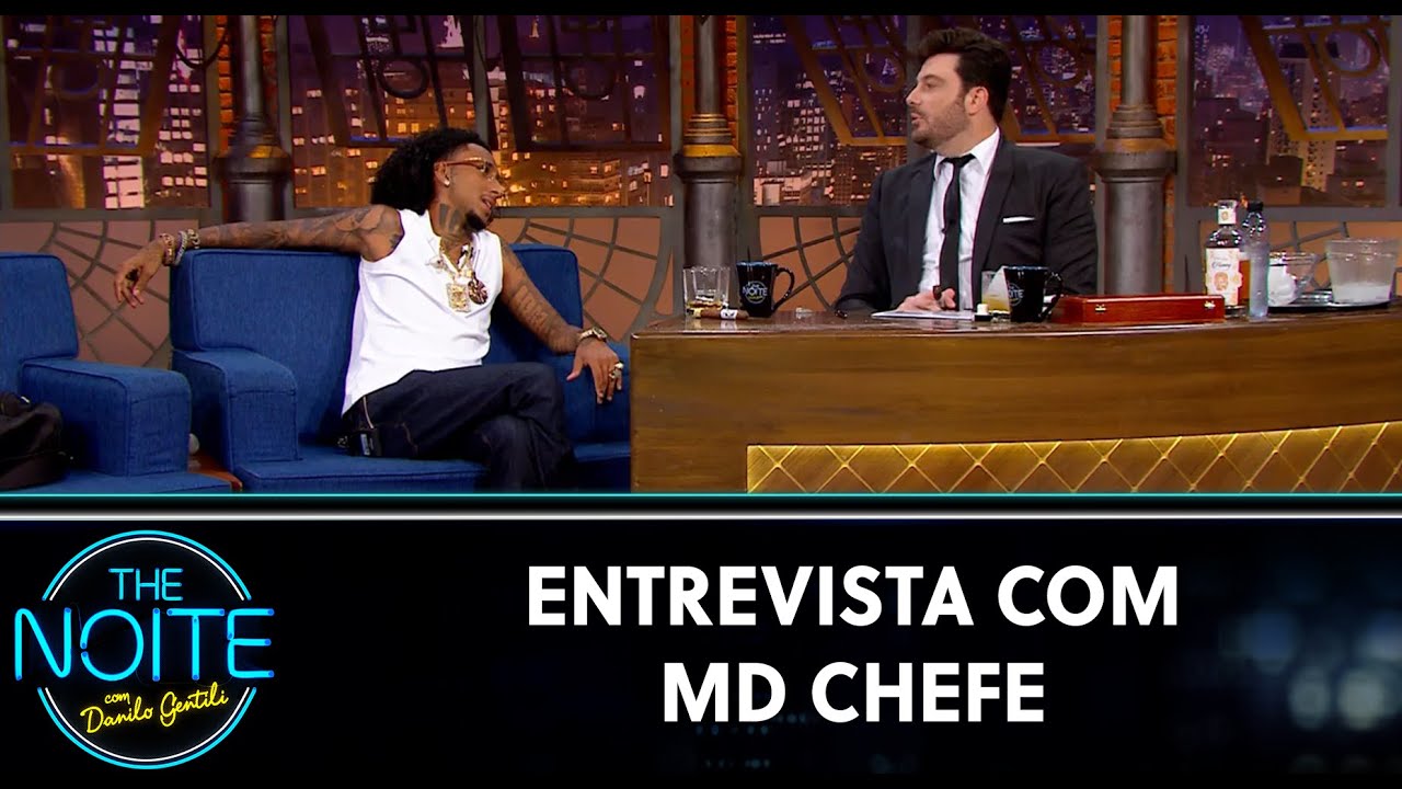 Entrevista com o rapper MD Chefe | The Noite (17/03/23)