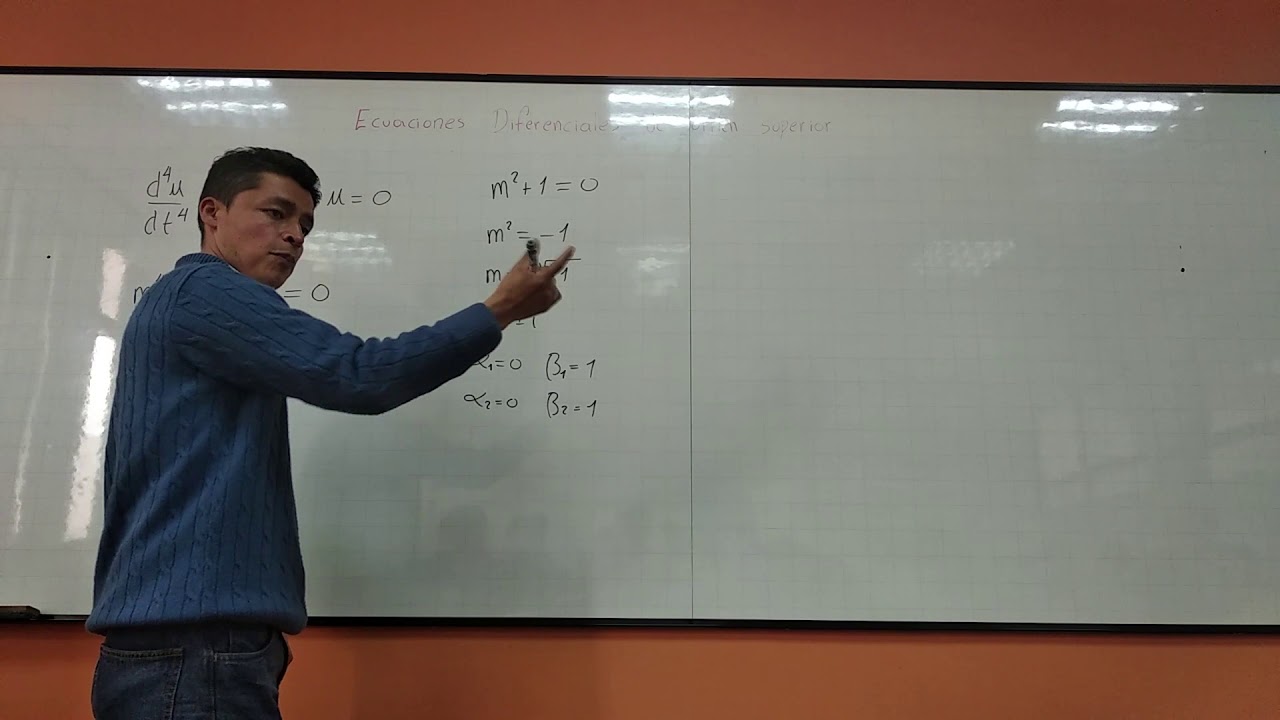 Ecuaciones diferenciales de orden superior