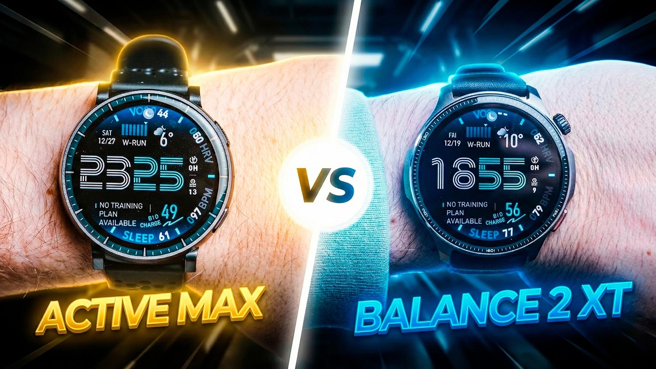DIFÍCIL elegir BIEN 🤯 Amazfit Active Max vs Amazfit Balance 2 XT COMPARATIVA en ESPAÑOL