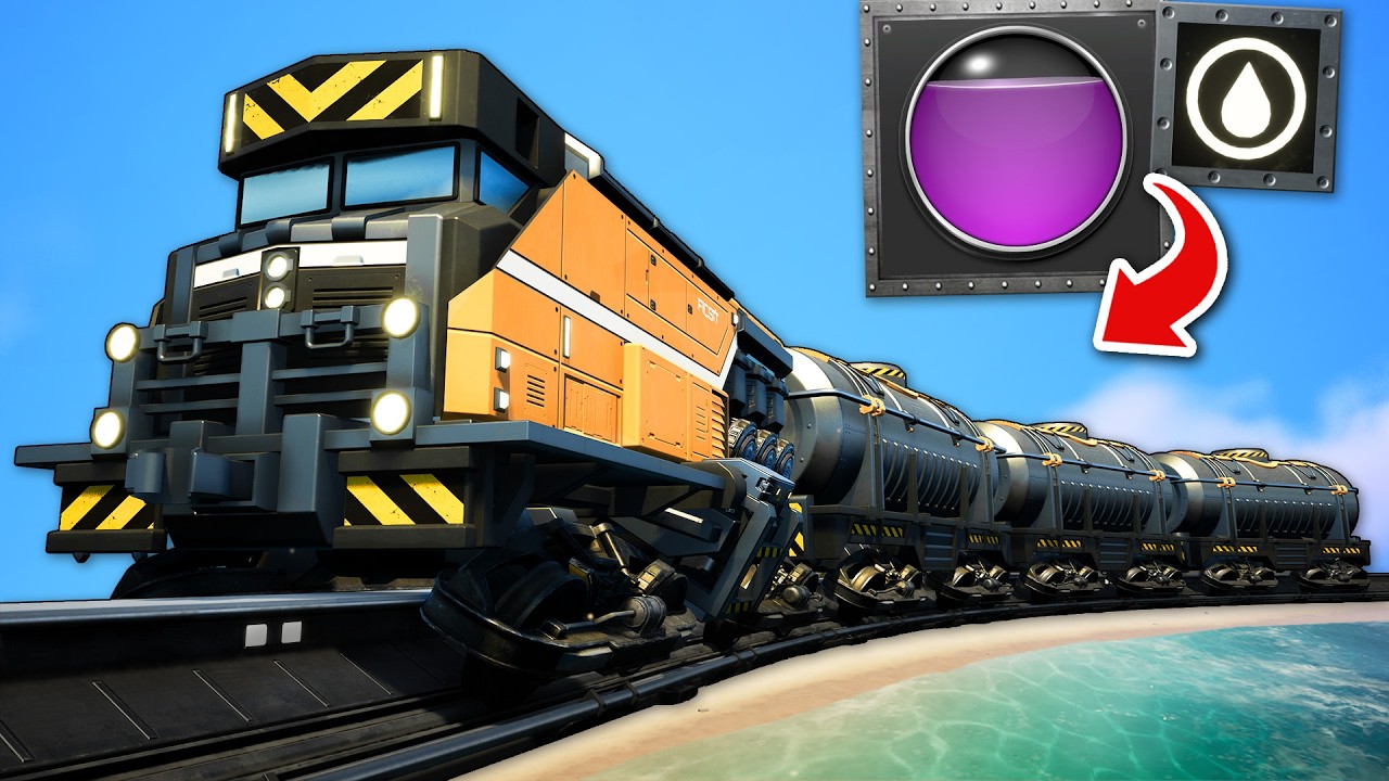 Using Fluid Trains Unironically in Satisfactory 1.2