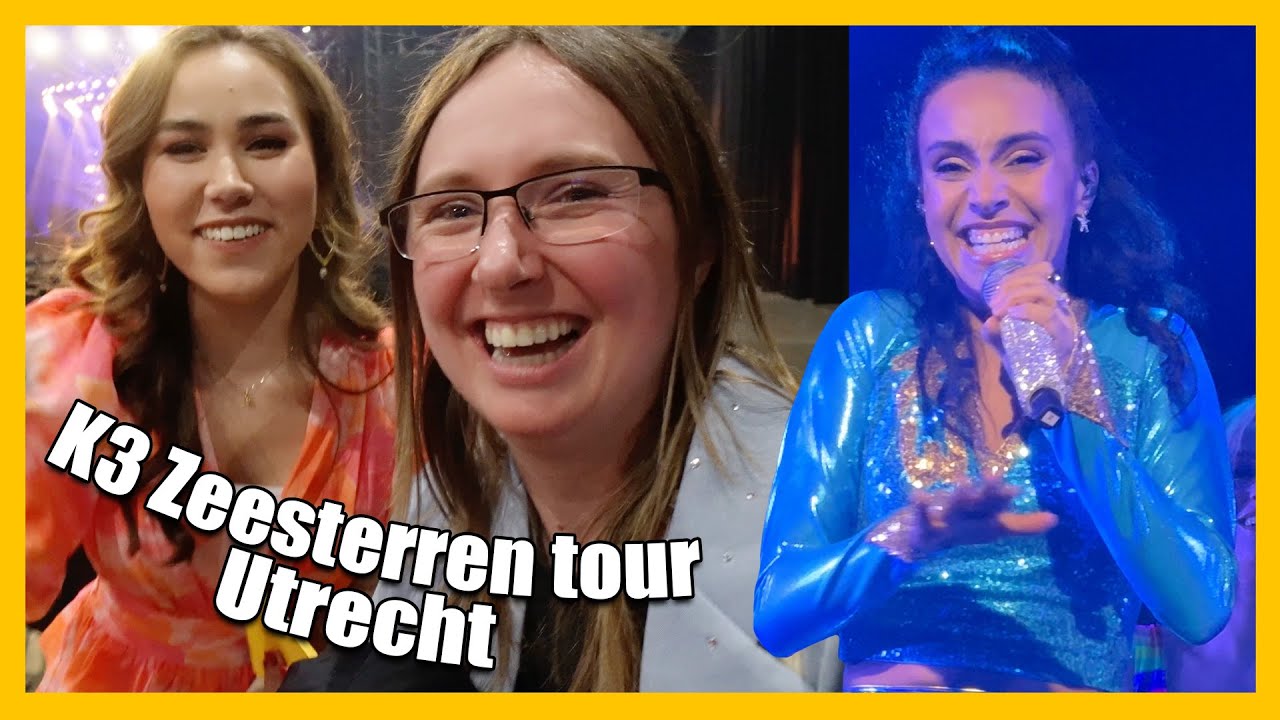 K3 Zeesterren show Jaarbeurs Utrecht | VLOG #213
