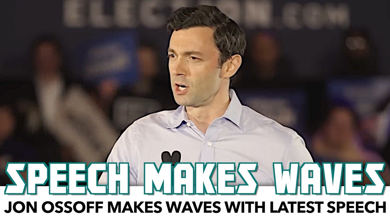 Jon Ossoff Makes Waves With Latest Speech