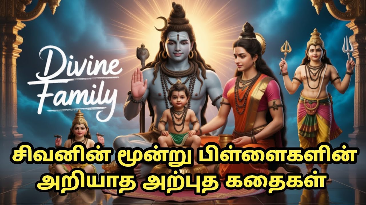 சிவனின் மூன்று பிள்ளைகளின் அறியாத அற்புத கதைகள்