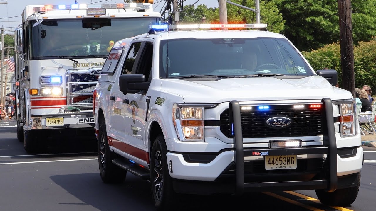 East Brunswick Fire Districts 1, 2, & 3 (OBVFD, EBIFC, BVFC) | Milltown, NJ 4th of July Parade