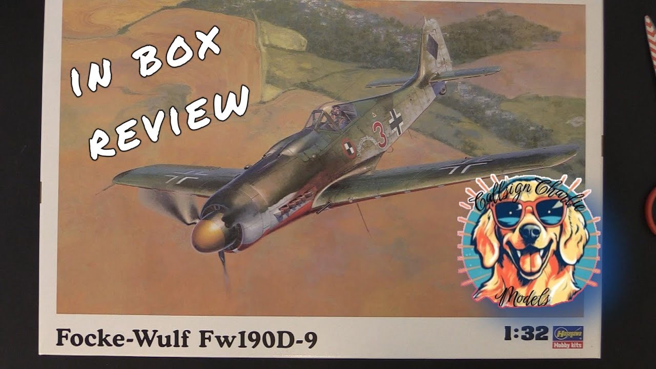 Hasegawa 1/32 Focke-Wulf Fw 190D-9 in box review