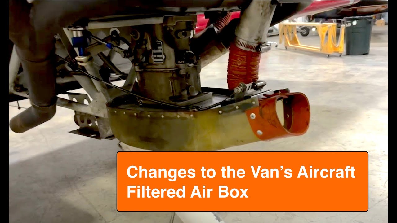 Changes to the Filtered Air Box from Van's Aircraft