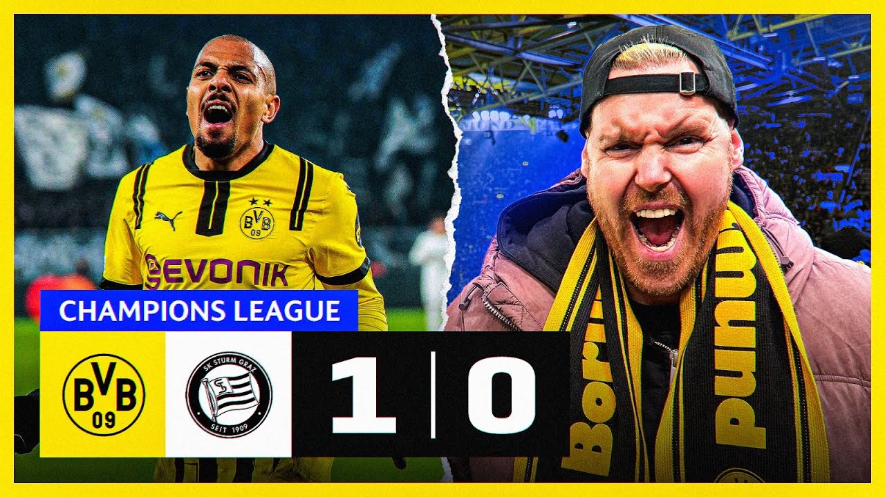 Zuhause ist der BVB eine Macht! 😮‍💨 | Borussia Dortmund vs. Sturm Graz (1-0) | Stadion Vlog