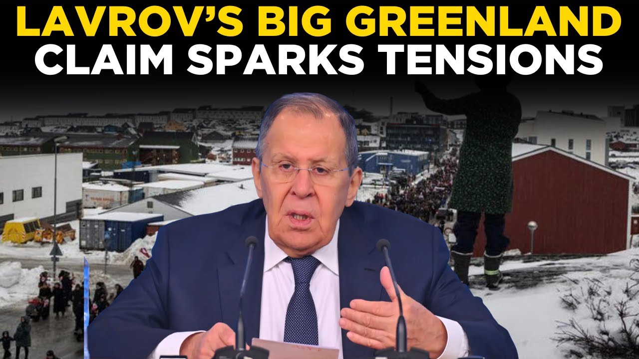 Sergey Lavrov LIVE: Lavrov Challenges Denmark Over Greenland; Mocks US-Europe 'Fight' | Russia