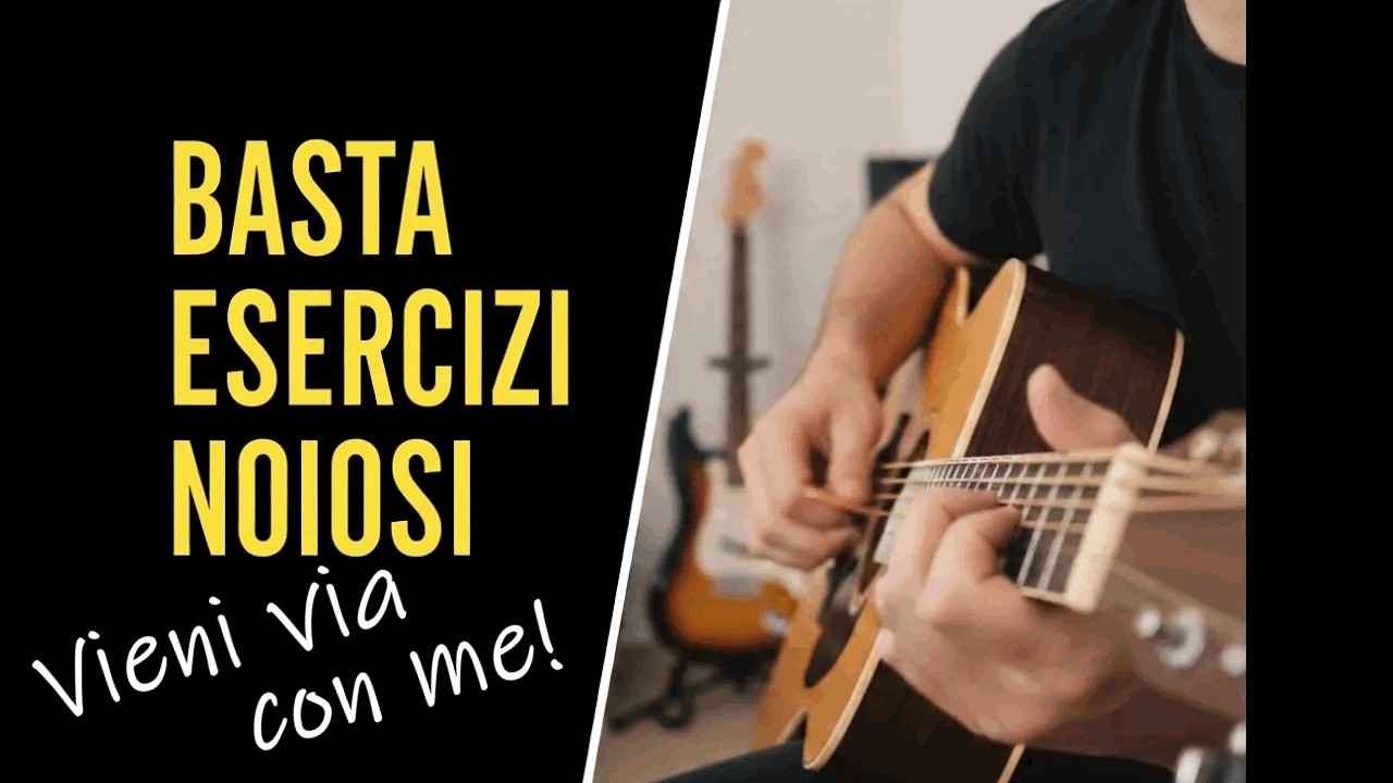 Vieni via con me (Paolo Conte) - Chitarra Spiegata Male 🎹🎸