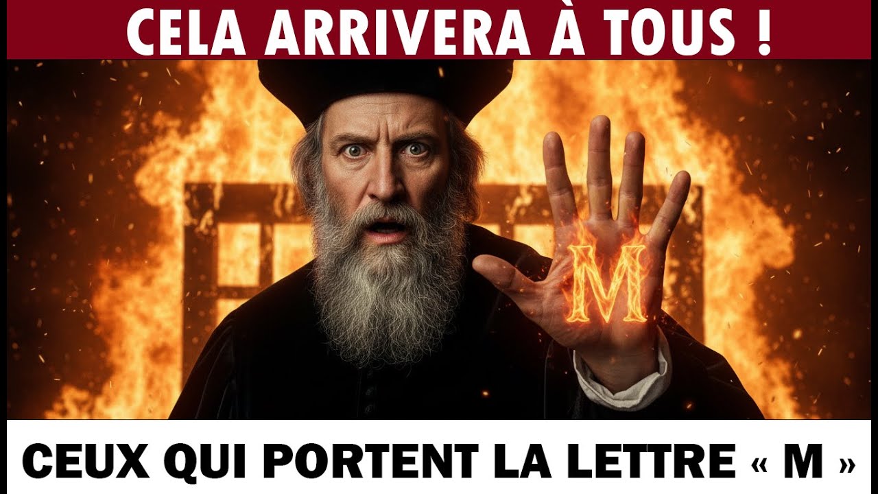 Vous voyez un M dans votre paume ? Voici ce que Nostradamus n'a JAMAIS voulu révéler