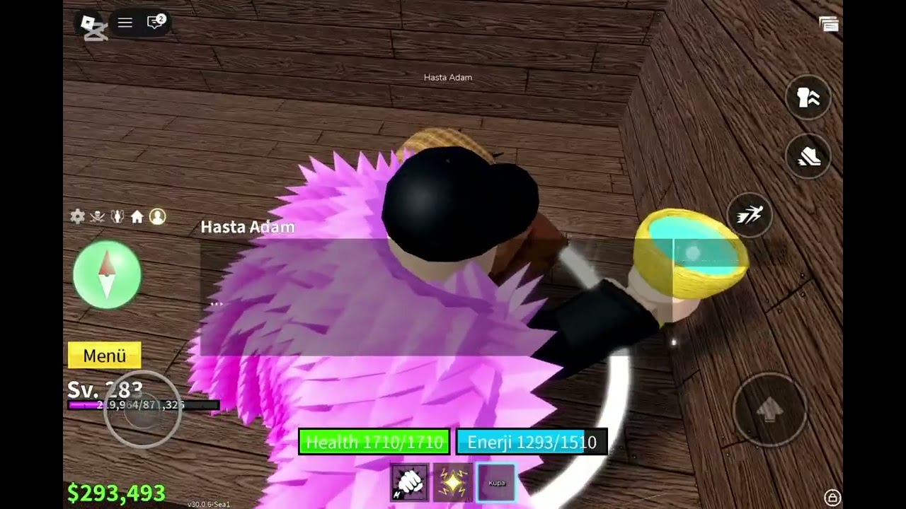 Blox fruits ormanda ki gizli kapıyı açtım