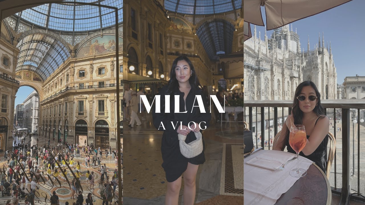 MILAN - A VLOG | Part 3 of our Honeymoon, Sightseeing and Memories | LindsayBonBon