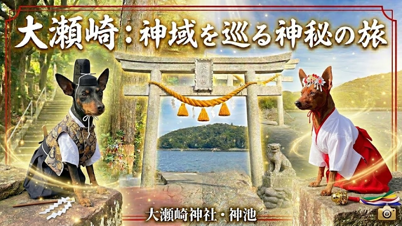 【犬旅Vlog in 静岡県沼津市】大瀬崎海岸で神秘体験＆川の駅でドッグマルシェ