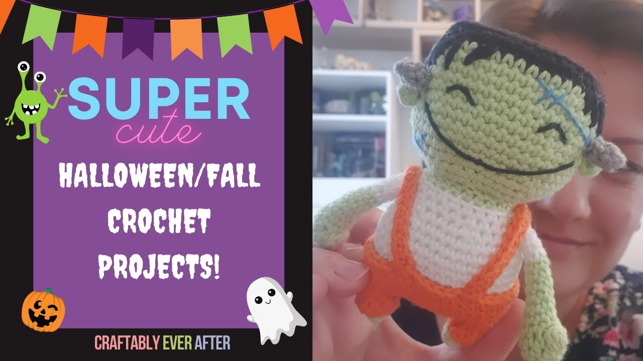 Ep 32 - Cute and quick Halloween/Fall crochet projects!