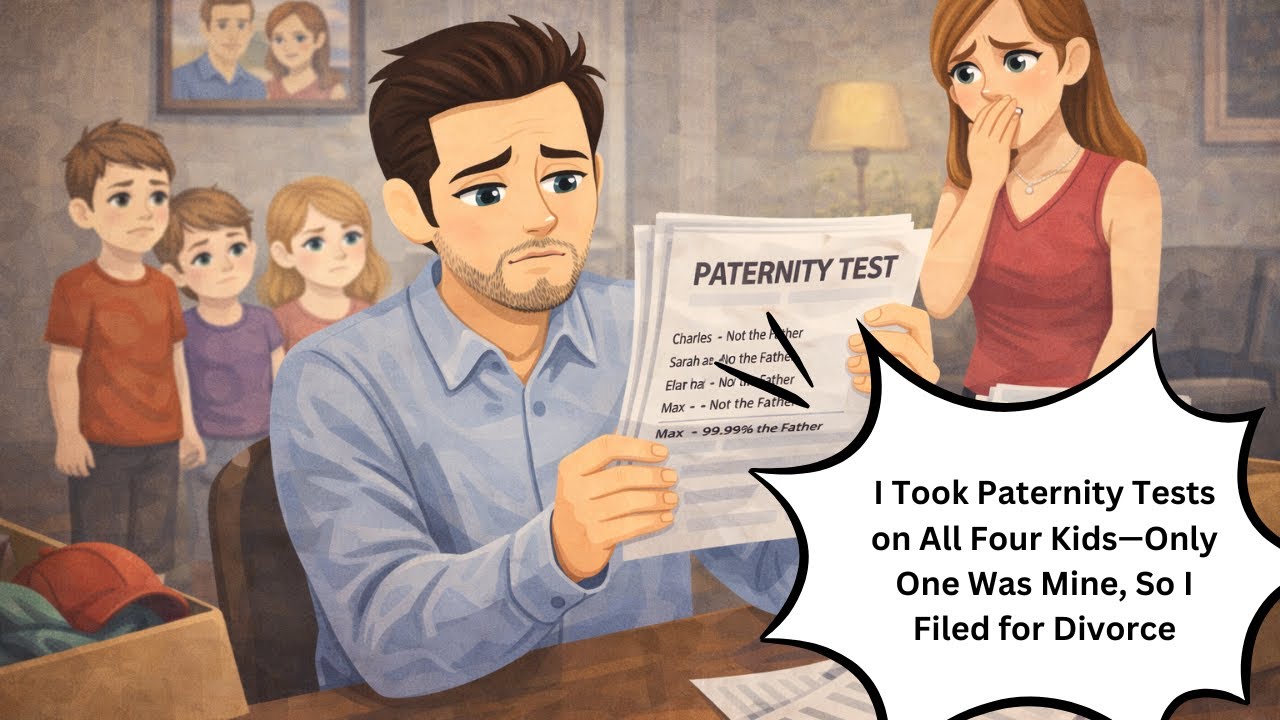 I Took Paternity Tests on All Four Kids—Only One Was Mine, So I Filed for Divorce