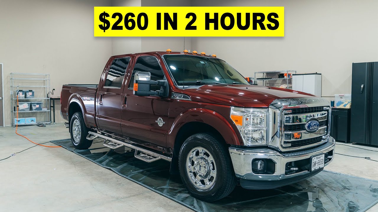 Ремонт Ford F350 за 260 долларов за 2 часа | Узнайте о нашем ТОЧНОМ процессе