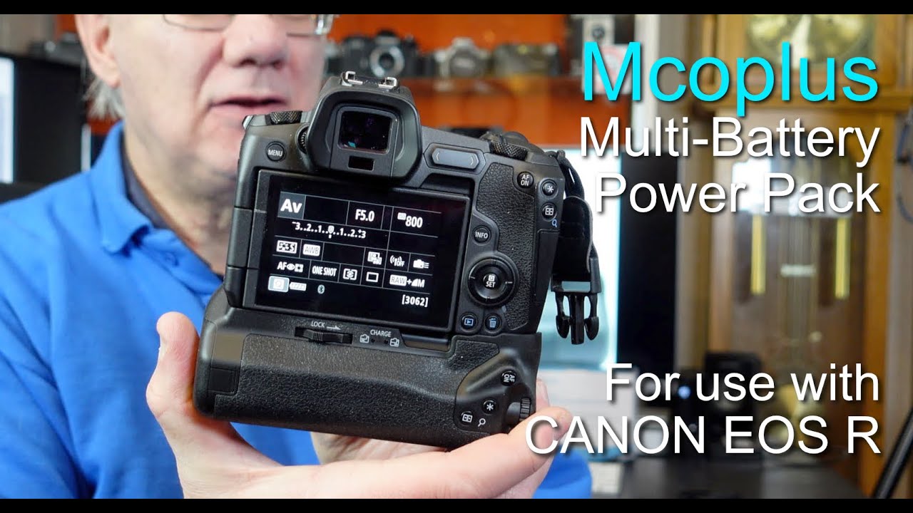 Mcoplus EOS R battery Grip - Replacement for the Canon BGE 22.