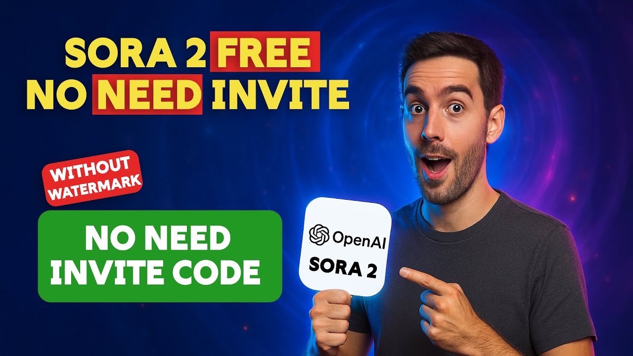 Как использовать SORA 2 БЕСПЛАТНО И БЕЗЛИМИТНО (код приглашения не требуется)