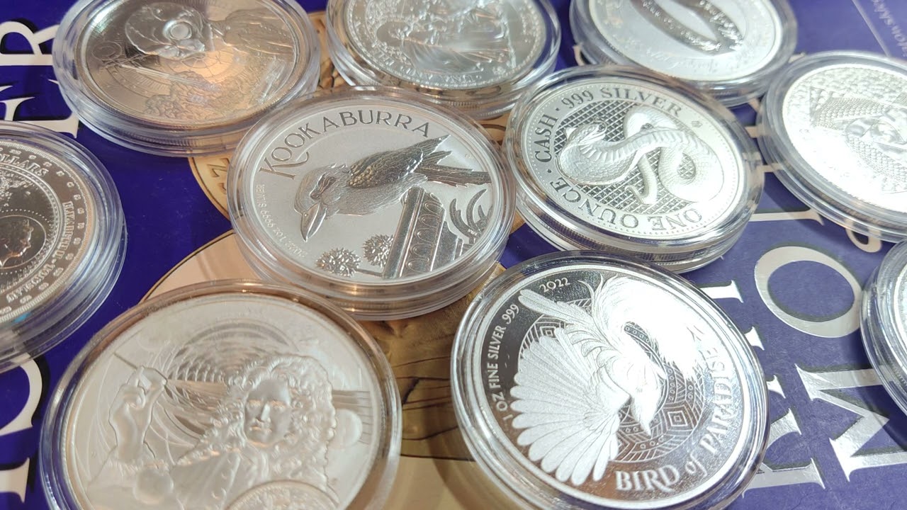 SREBRNE MONETY BULIONOWE - CO WYBRAĆ NA POCZĄTEK? #srebro #monety #inwestowanie #pieniądze