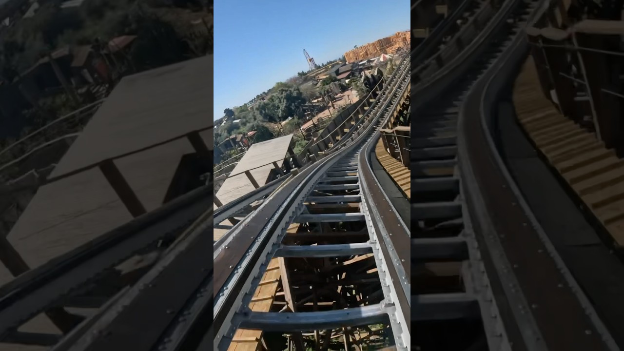 Date una vuelta en Stampida con el nuevo tramo de Titan Track 🎢😏
