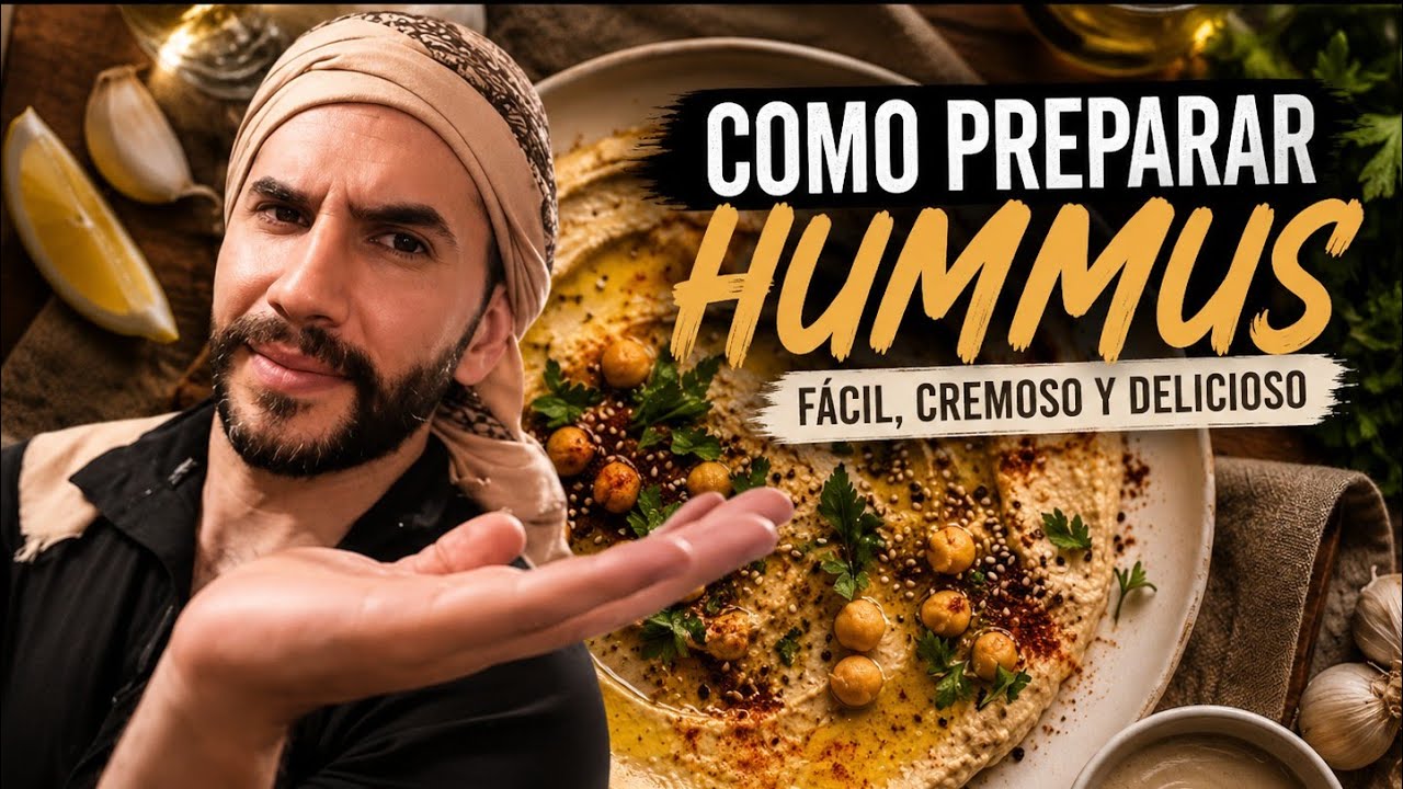 Hummus la crema arabe perfecta para Untar