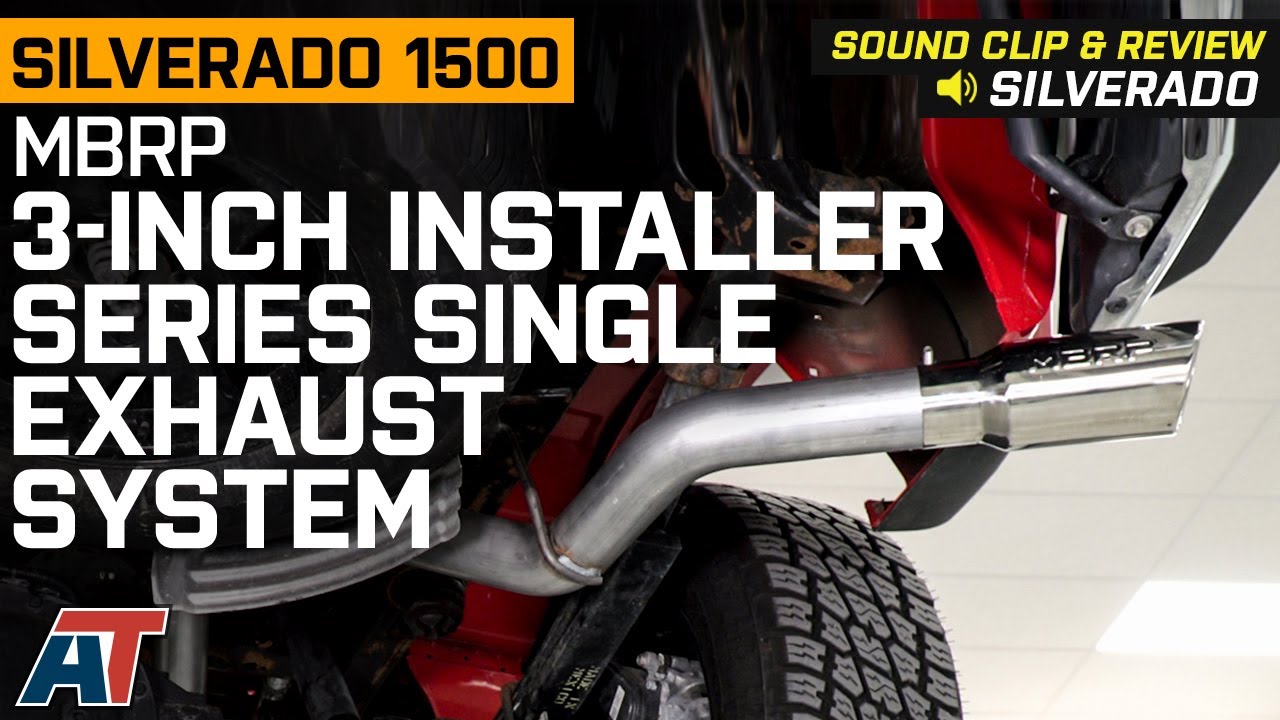 2019-2022 Silverado 1500 5.3L MBRP 3-Inch Installer Series Single Exhaust System Sound Clip & Review