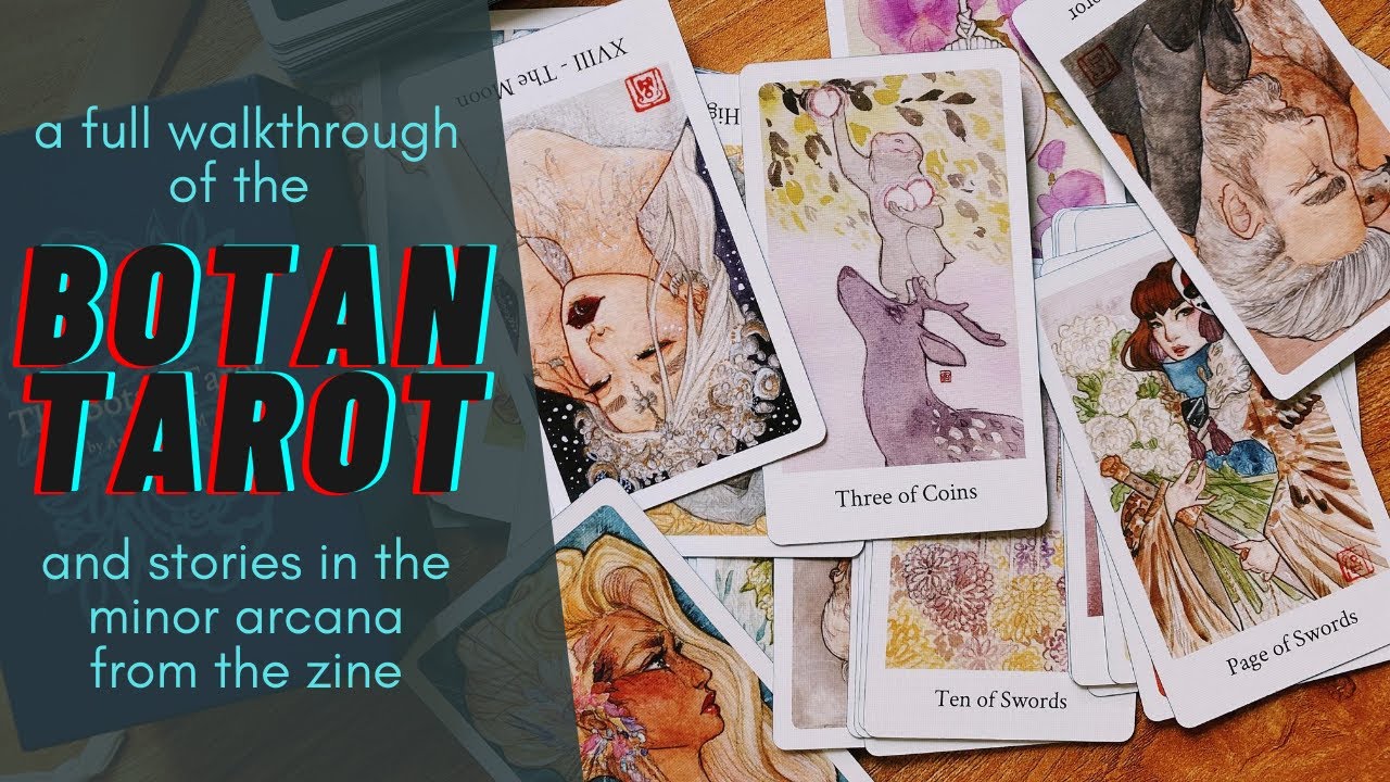 BOTAN TAROT: hidden stories in the minors + a 