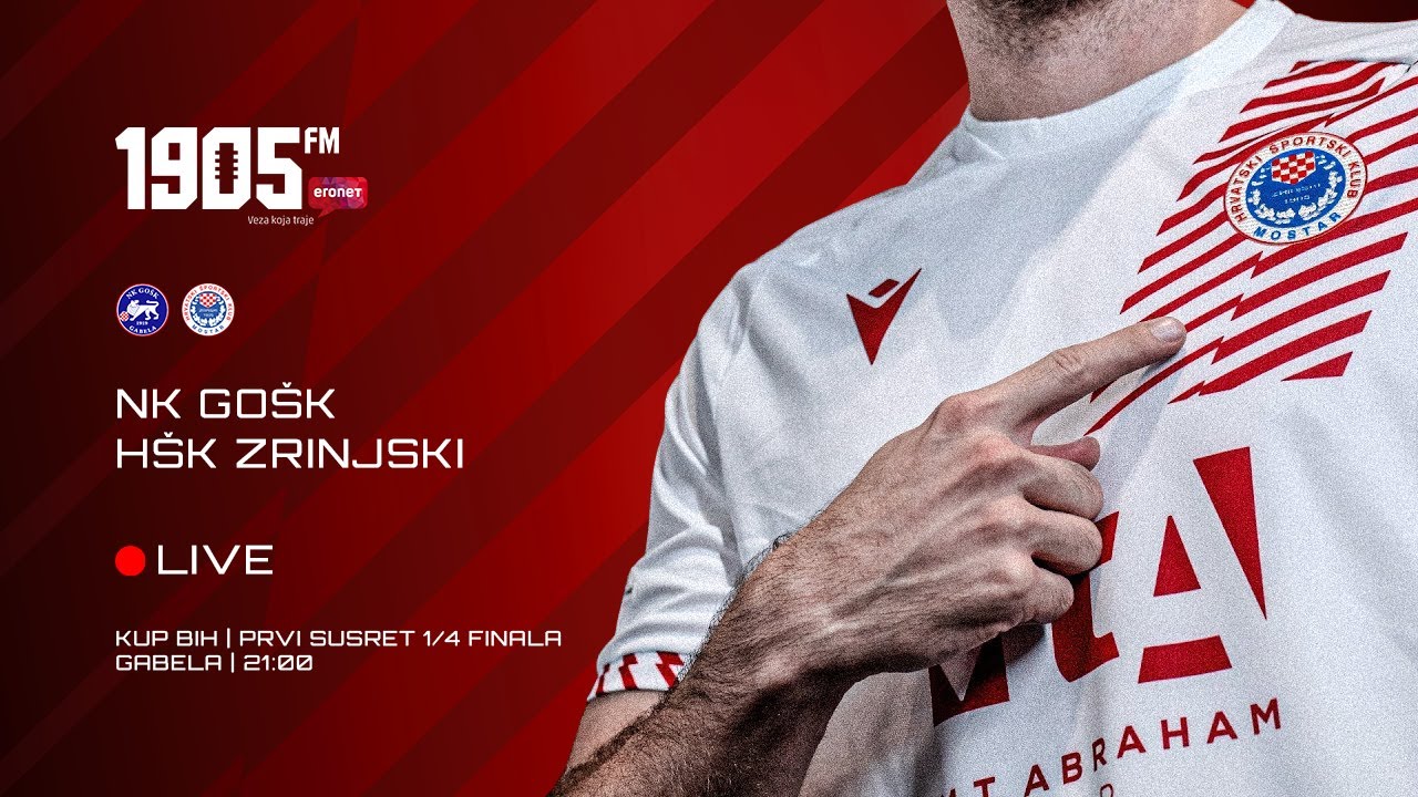 1905FM by ERONET LIVE | NK GOŠK - HŠK Zrinjski