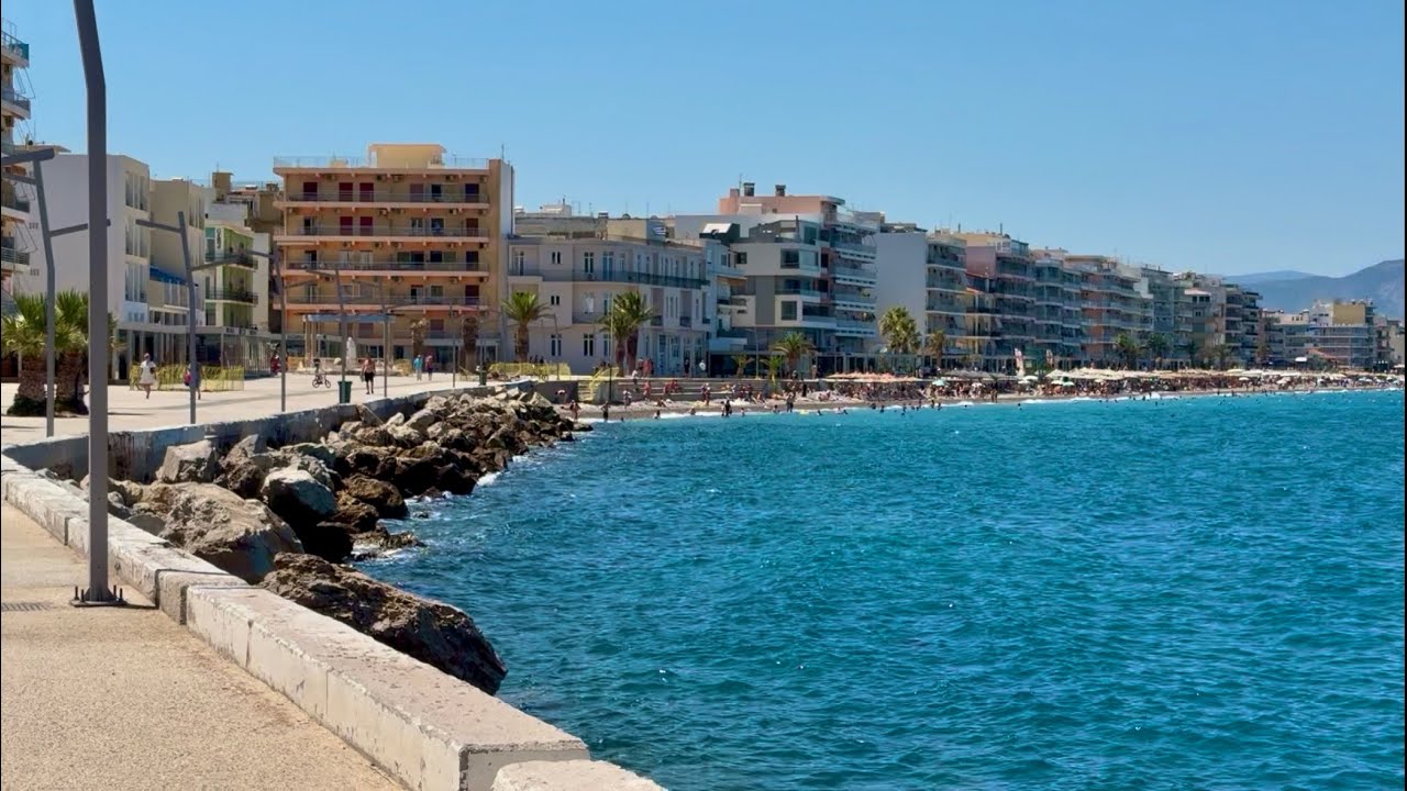 ЛЕТНИЕ ЛУТРАКИ! ЧТО НОВОГО?  НАБЕРЕЖНАЯ! #greece #loutraki #travel 