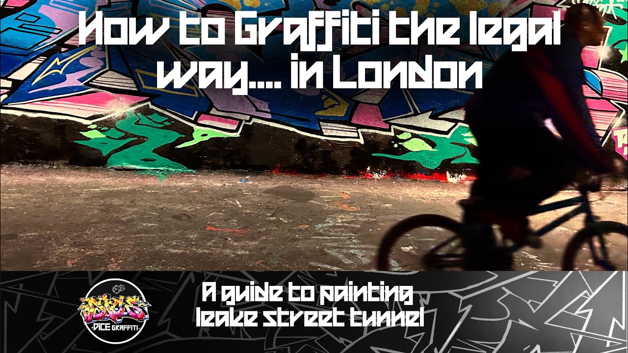 DICE Graffiti Action Painting, Эпизод 15: Урок по рисованию граффити в Лондоне