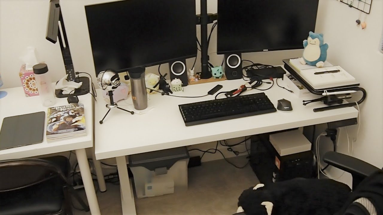 I assembled a standing desk (Jarvis frame w/ Ikea Linnmon top)