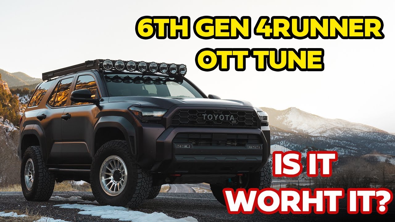 I Got My 6th Gen 4Runner Tuned… Overland Tailor Tune Review & Honest Thoughts