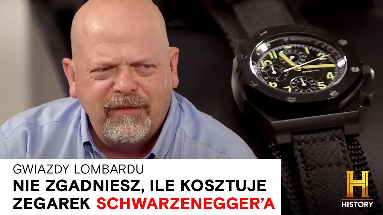 Nie zgadniesz, ile kosztuje zegarek Arnolda Schwarzenegger'a! | GWIAZDY LOMBARDU 💸