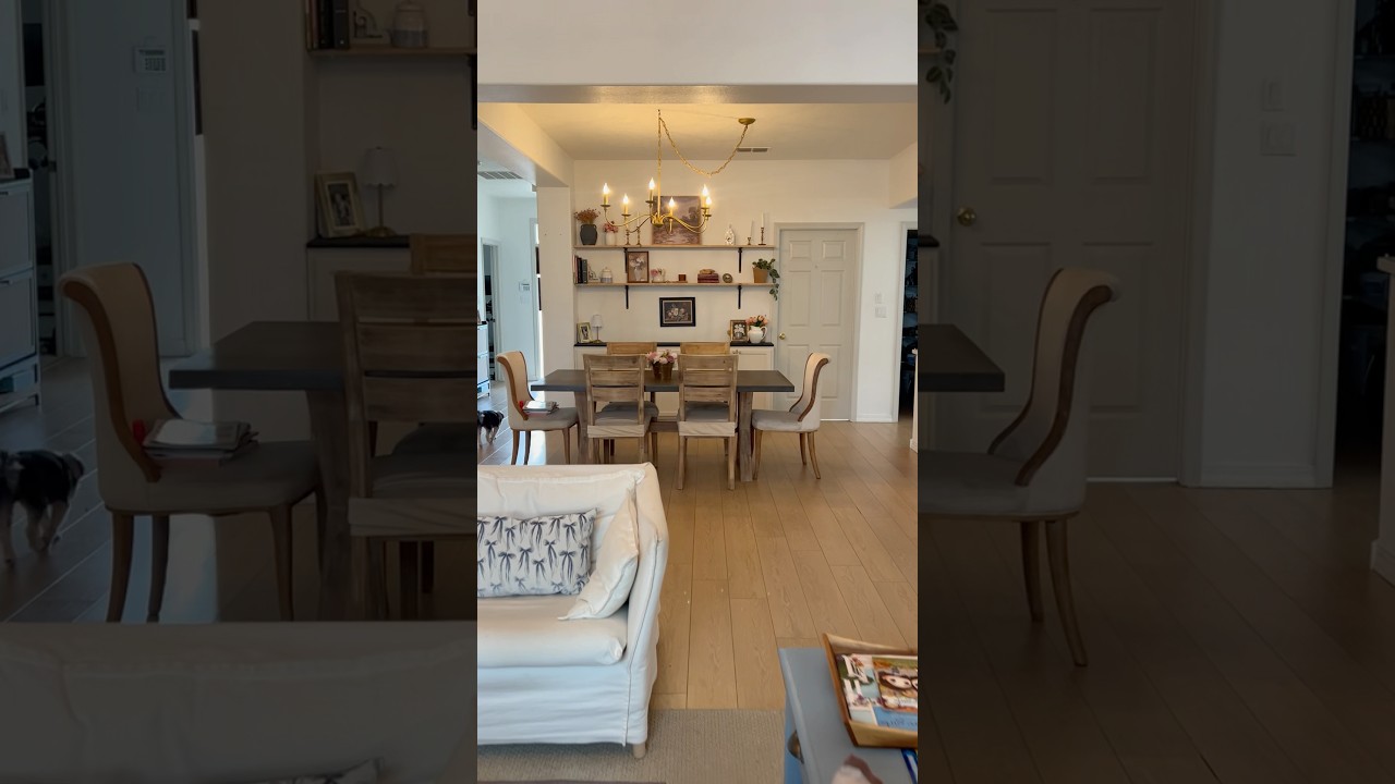 Dining room transformation 