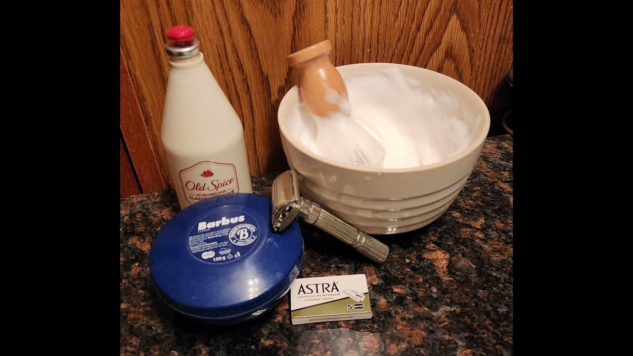 SOTD: Barbus Soap / Gillette Fatboy Razor / Astra Blades / Old Spice