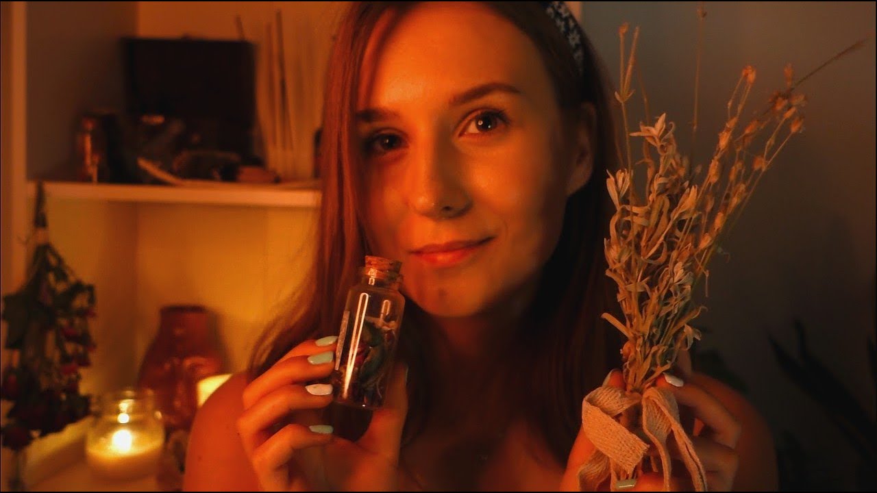 asmr po polsku 🌙 magiczny sklepik ziołowy 🧙🏻‍♀️🌾 // roleplay *herbal shop* (polish whisper)