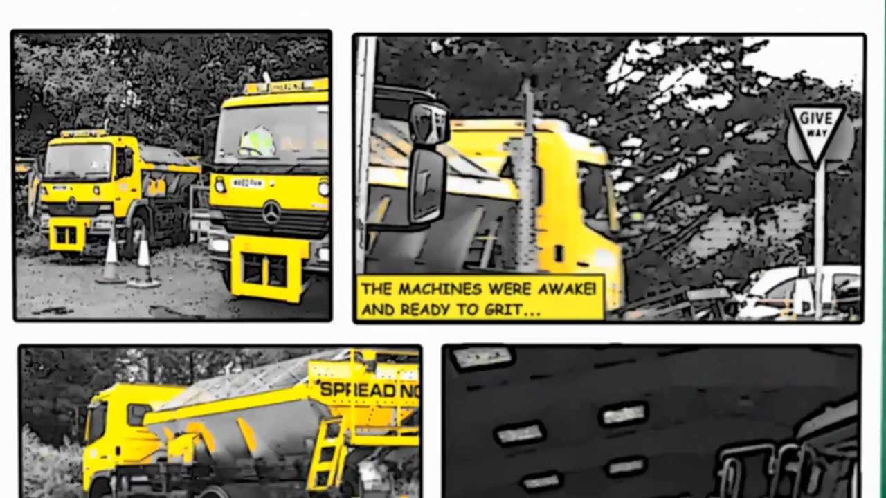 LEAN MEAN GRITTING MACHINES - keeping roads and pavements safe in winter