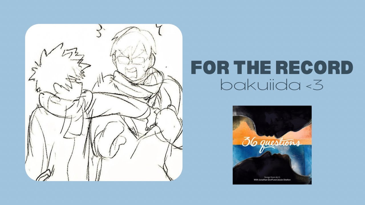 ( 🌱 ) FOR THE RECORD  :  bakuiida — lyric prank — bnha texts