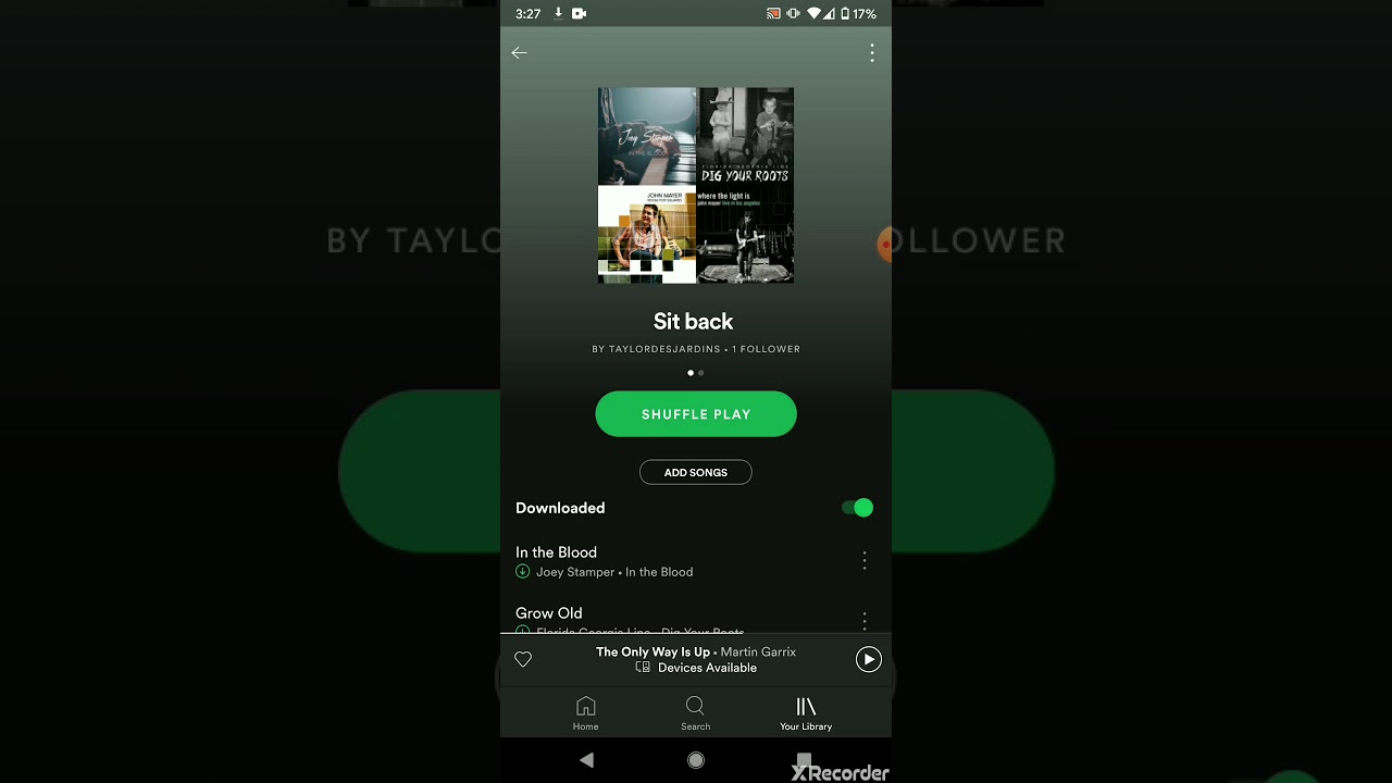 Spotify Playlist Shortcut For Your Home Screen