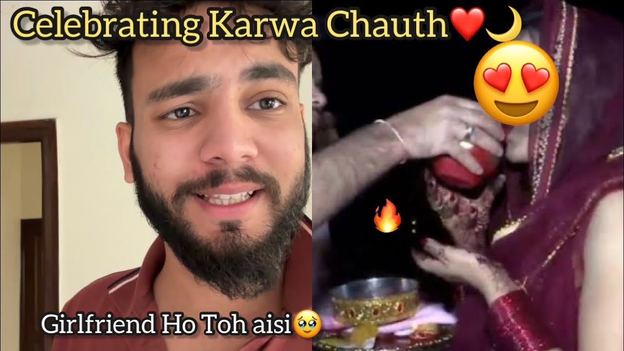 Celebrating Karwa Chauth With My Girlfriend ❤️🌙 *Clickbait*
