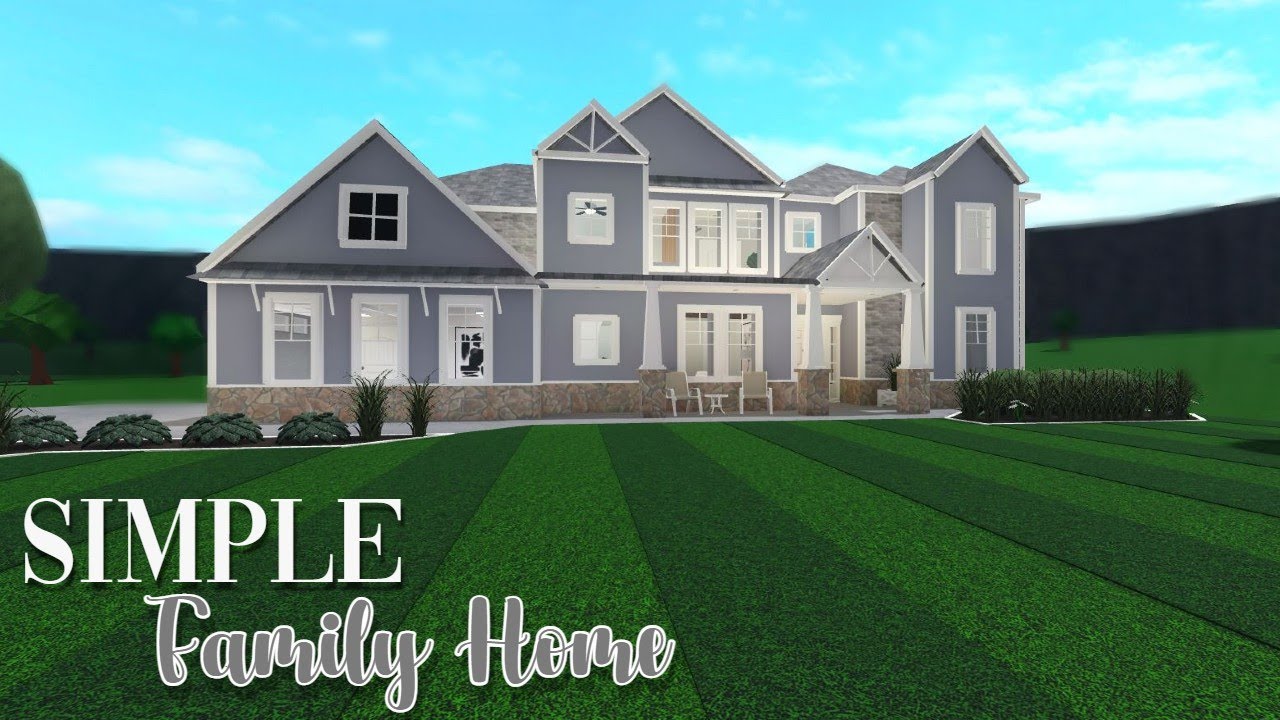 ||BLOXBURG SIMPLE FAMILY HOME SPEED BUILD+TOUR|| {SimplyKenn}