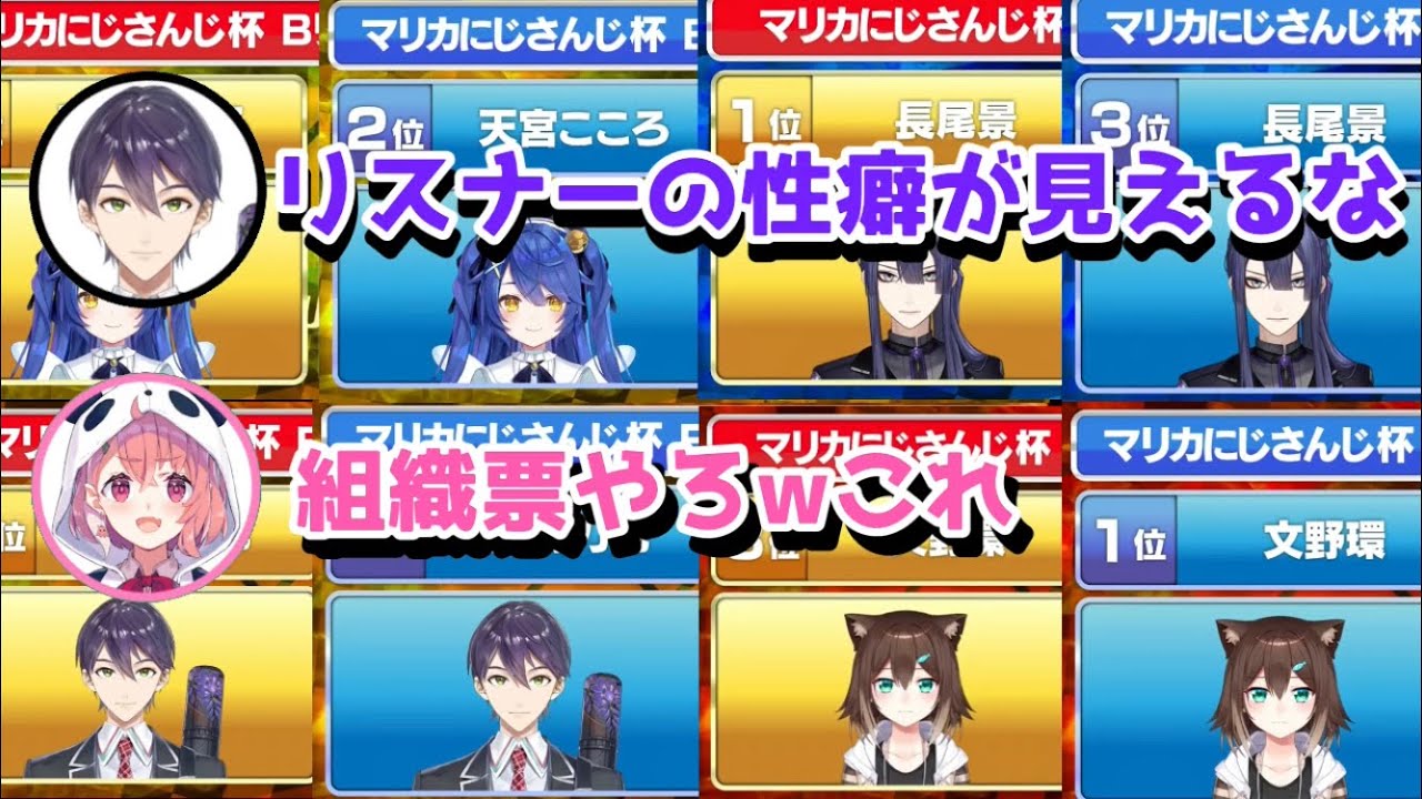 【#マリカにじさんじ杯】なぜか1位予想と最下位予想どちらにもランクインしたライバーまとめ【にじさんじ切り抜き/笹木咲/剣持刀也】【マリオカート】
