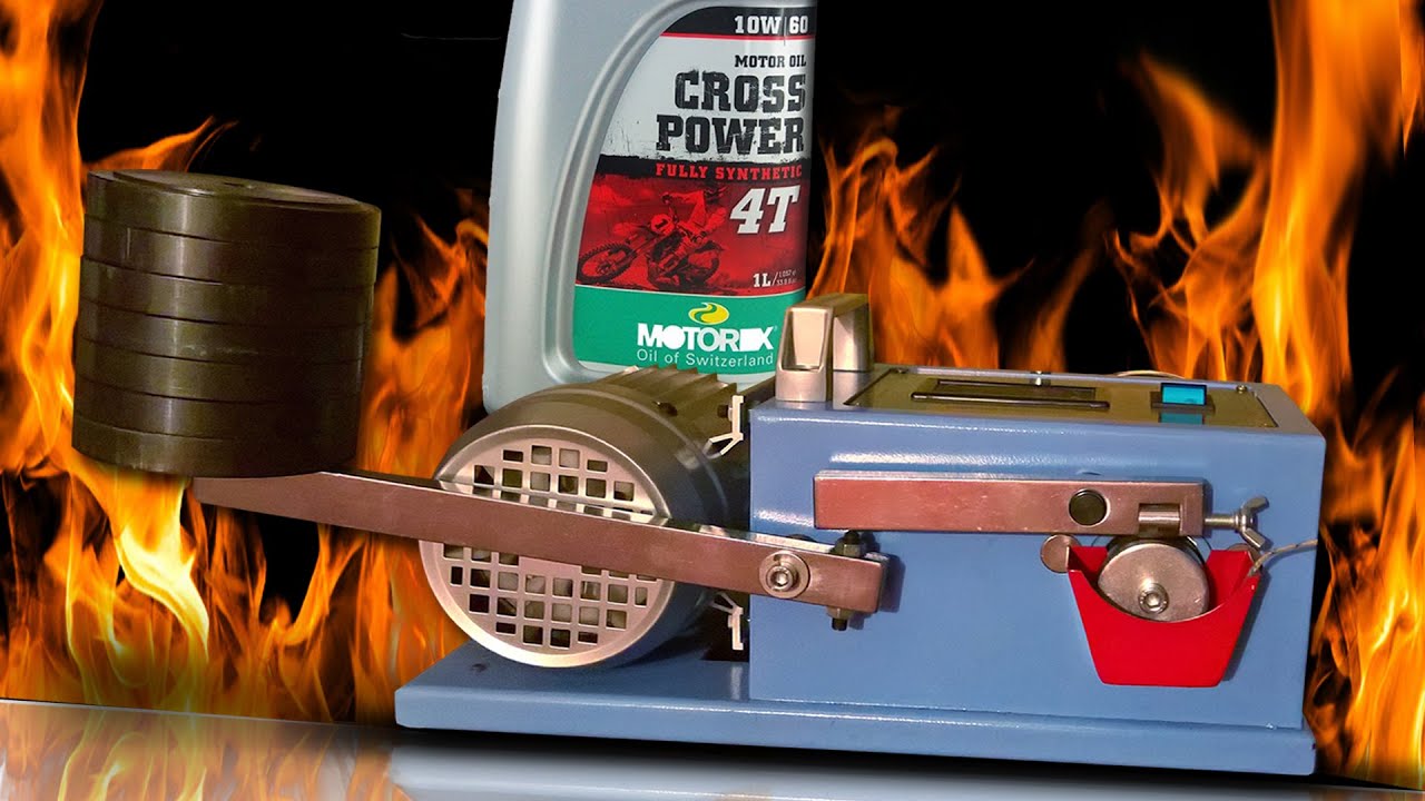 Motorex Cross Power 4T 10W60 Engine Oil Test 100&deg;C Piotr Tester