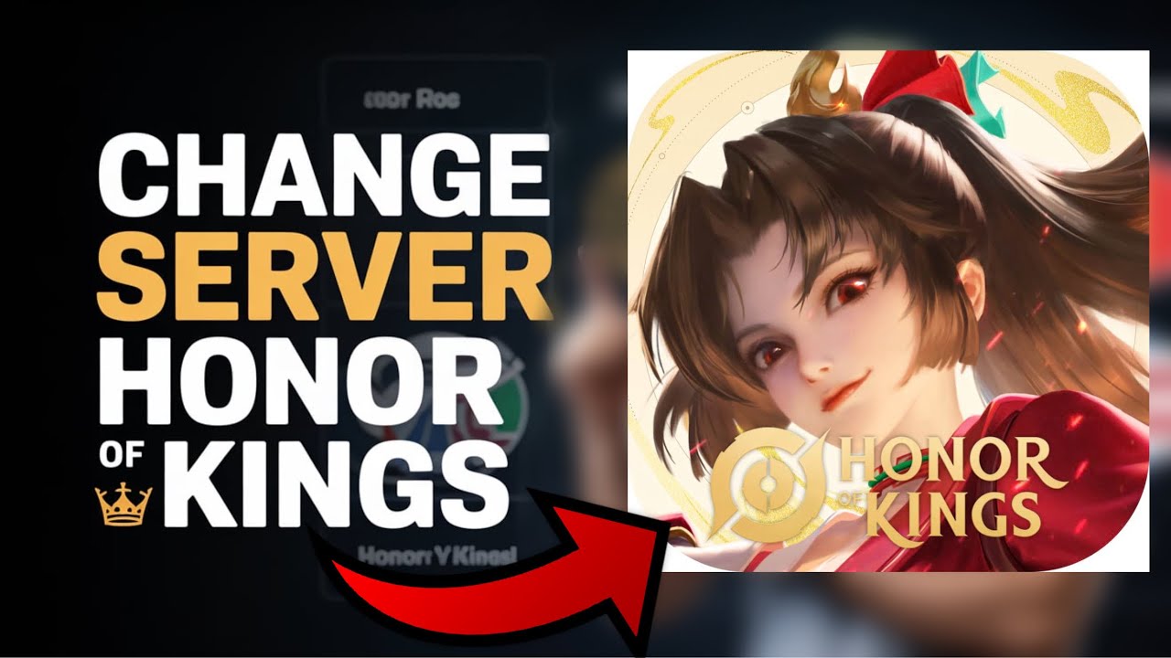how to change your server in honor of kings (step-by-step)