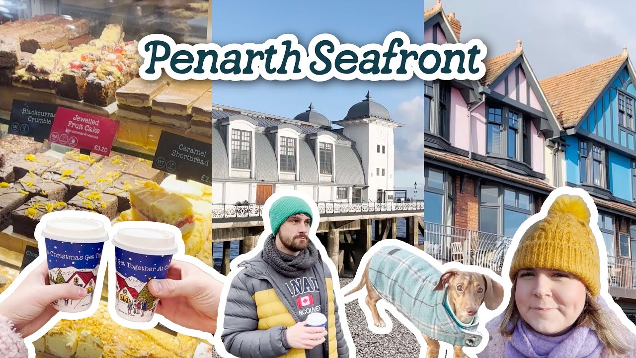 Penarth Pier & Pavilion, Seafront and Beach Walk Vlog | South Wales, Vale of Glamorgan Coastline