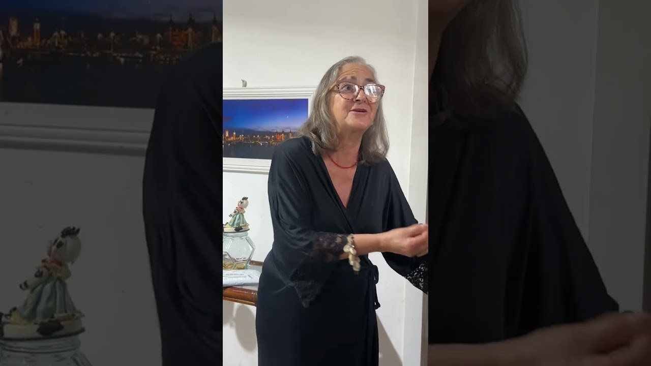 velha inteligente ensina lição pra filho e sua esposa