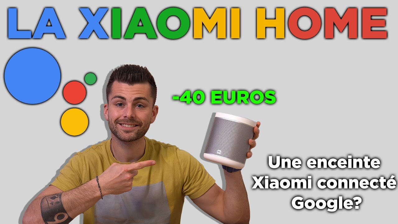 Un Google Home dans une ENCEINTE XIAOMI?