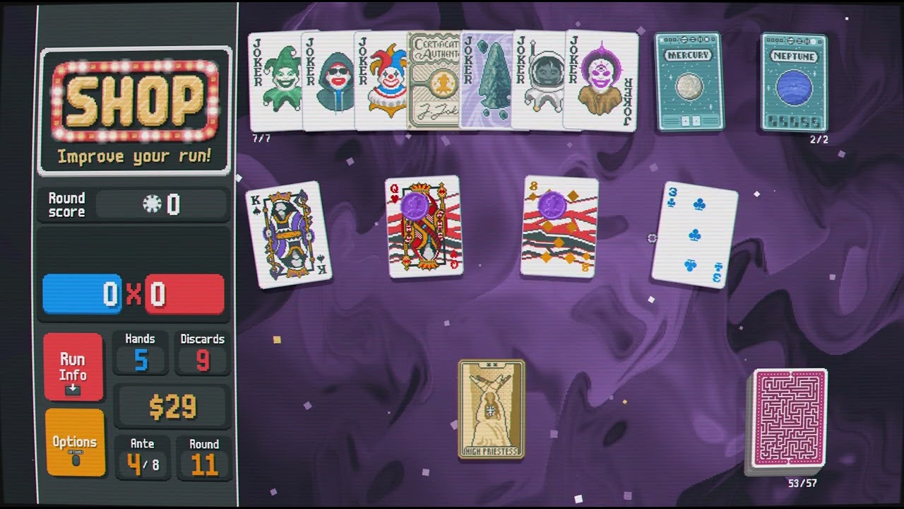Balatro - Challenge 17: Five Card Draw