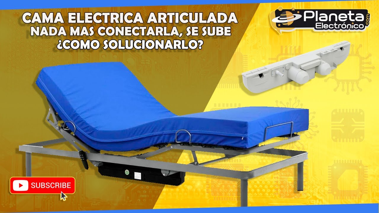 Cama eléctrica articulada nada más enchufarla sube. Como solucionarlo