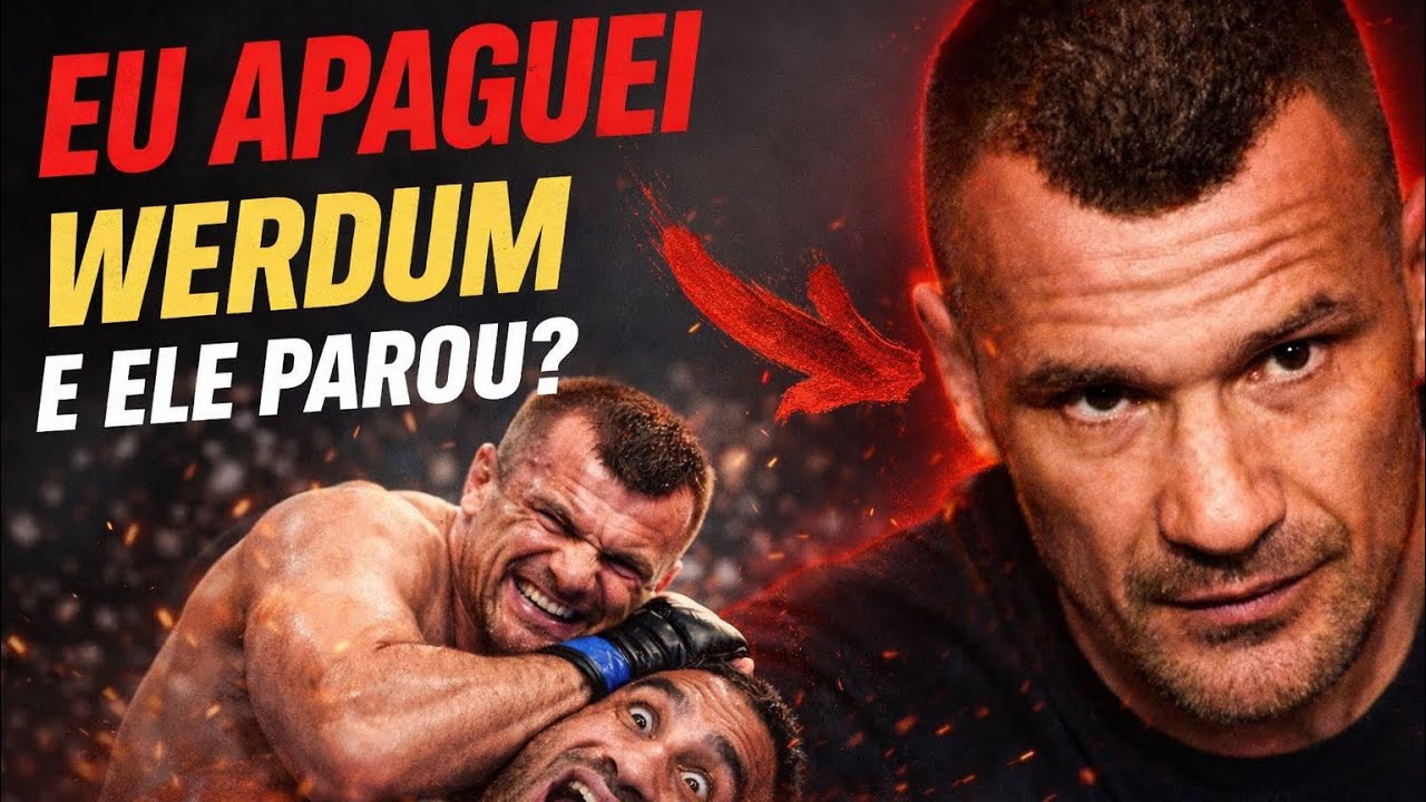 MIRKO CRO COP CONFESSA QUE APAGOU FABRÍCIO WERDUM EM TREINO: “ELE SE IRRITOU E FOI EMBORA!”
